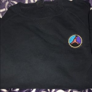 Air jordan retro 8 black long sleeve shirt